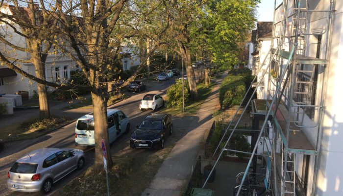 Blick auf die Woltersstraße