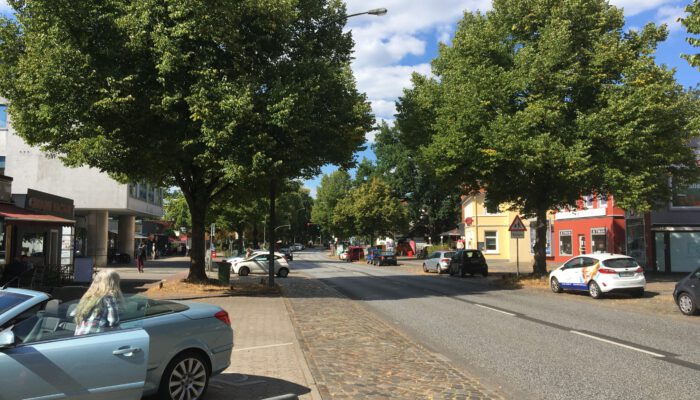 Die Borsteler Chaussee September 2022