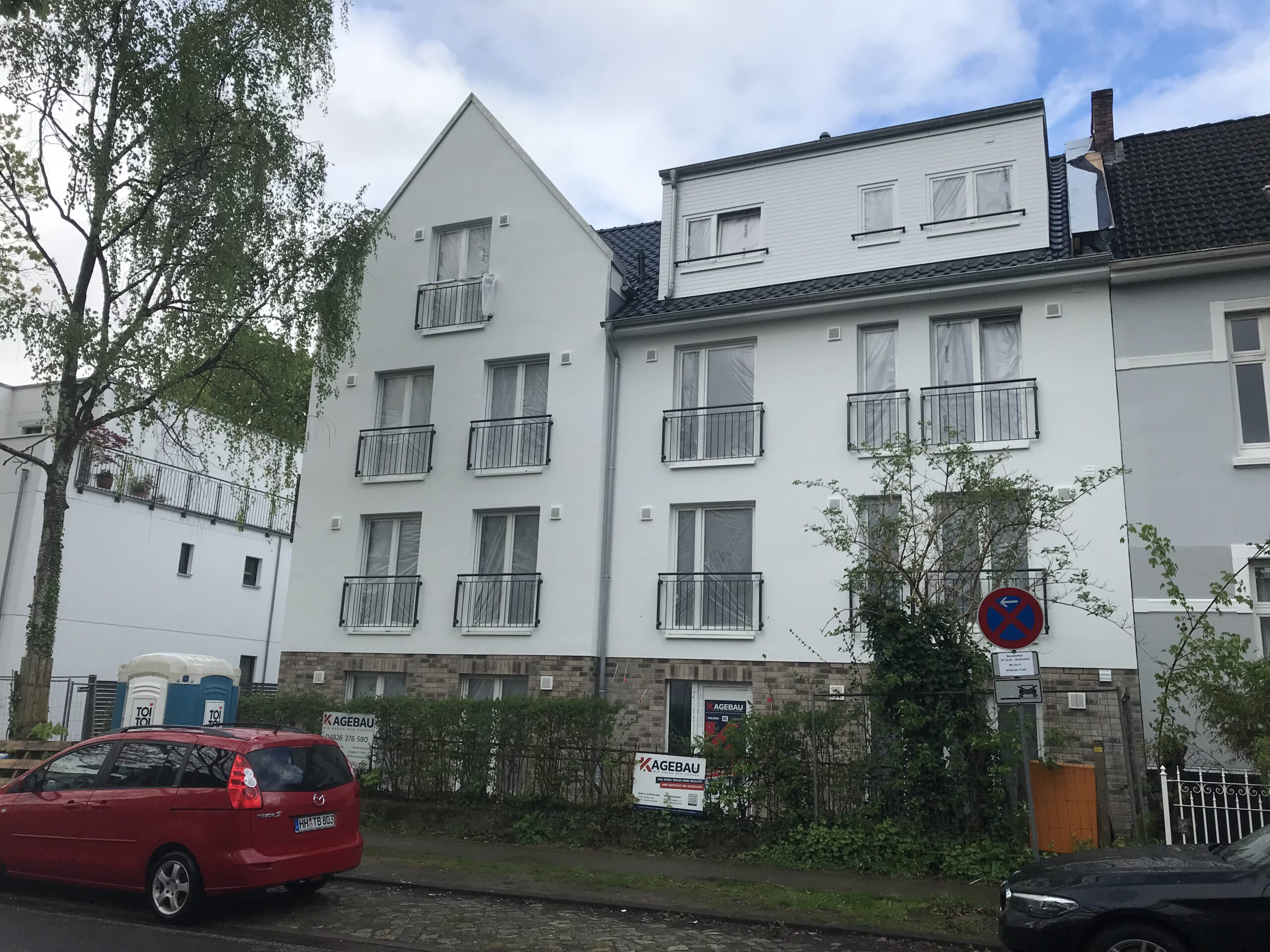 Neubau ohne Baugerüst